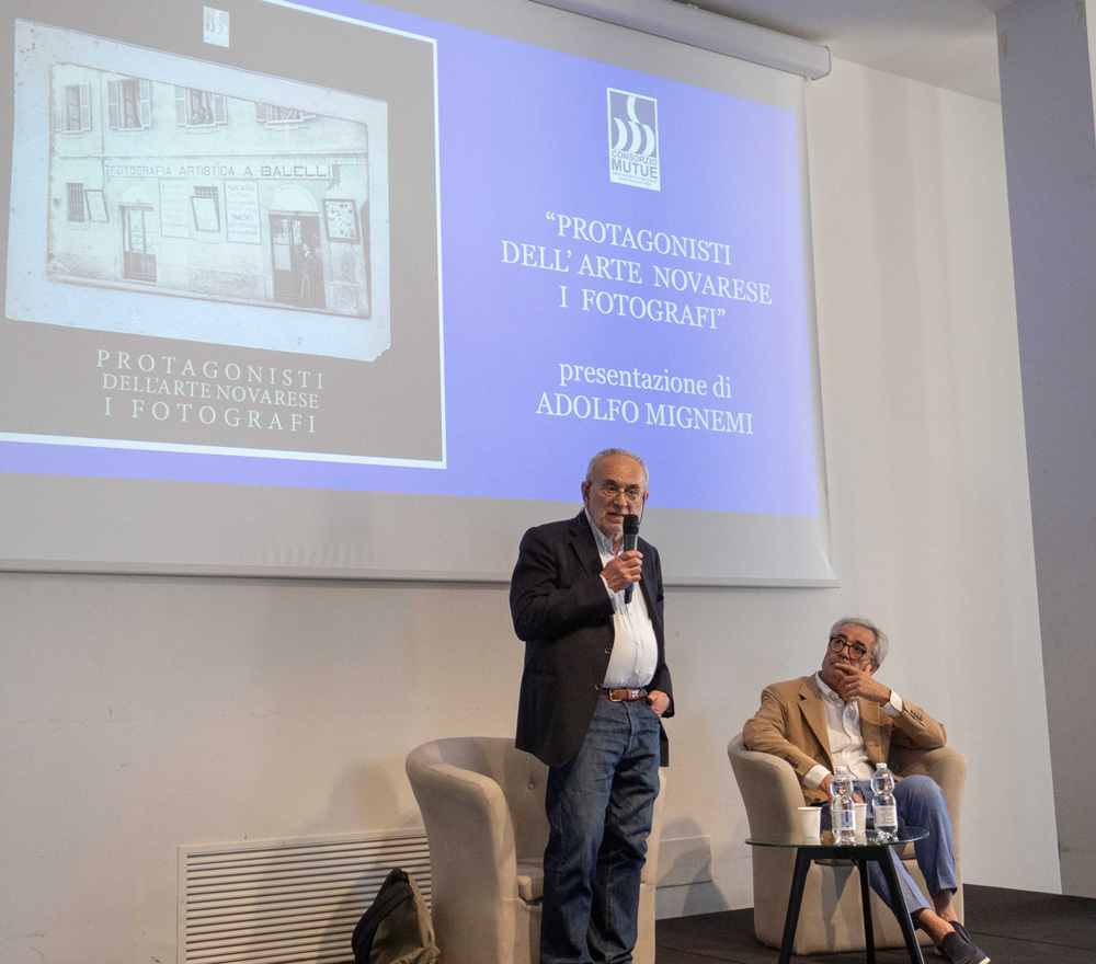Presentazione Protagonisti dell’arte novarese I fotografi Castello visconteo sforzesco Novara