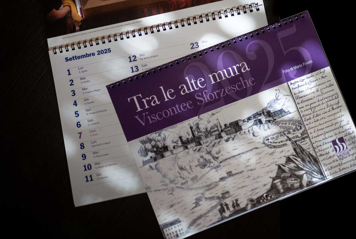 per i soci consorzio mutue calendario 2025 tra le alte mura viscontee sforzesche